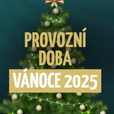VÁNOČNÍ A NOVOROČNÍ PROVOZNÍ DOBA
